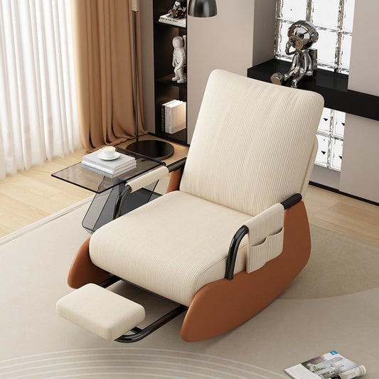 Nordic luxury reclining chair INS Folding rocking chair Living room relax lazy armchair designer soft Sofas ergonomic Furniture