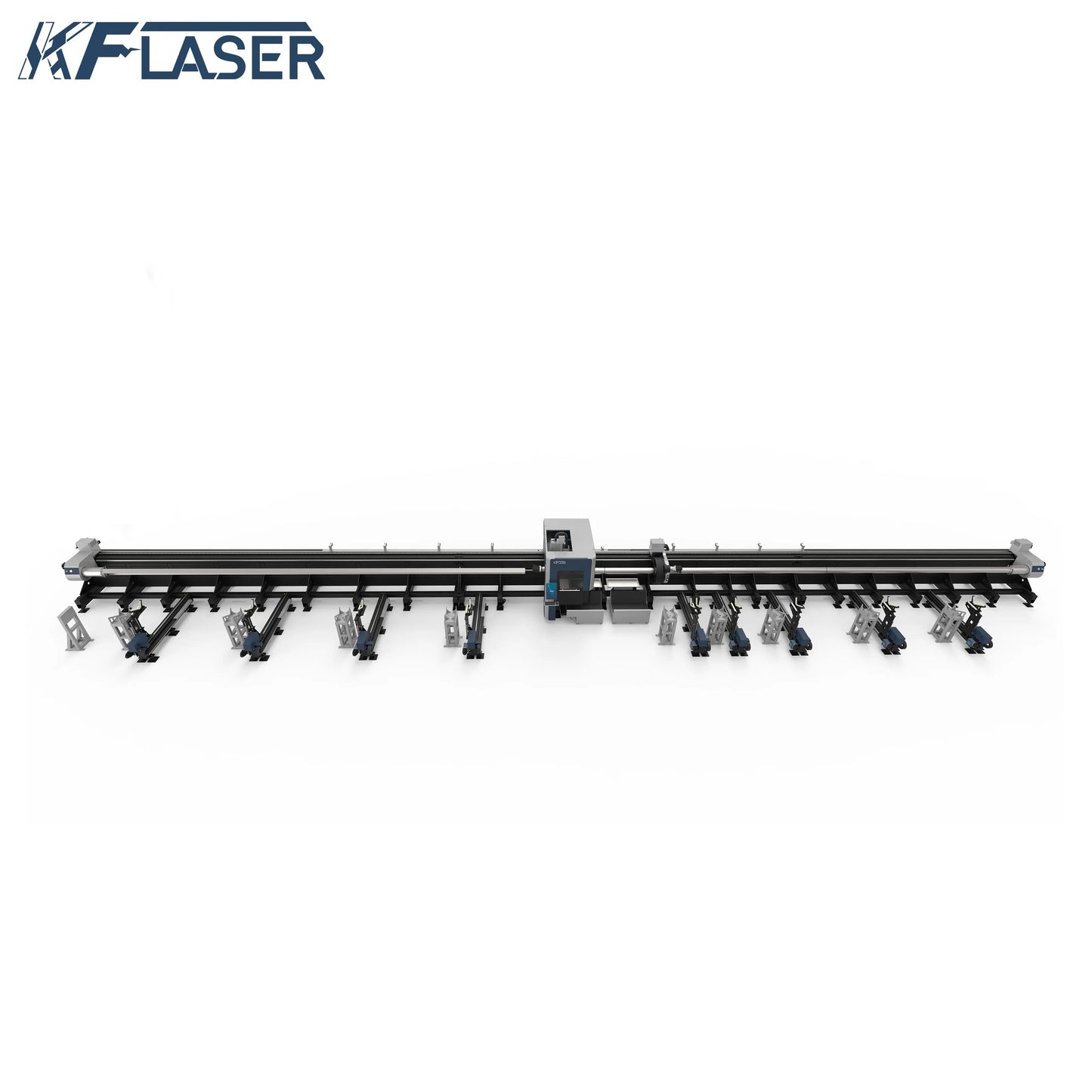 KF 6kw 8kw 12kW Four-Chuck Heavy-Duty Tube Laser Cutting Machine for Metal for Stainless Steel Carbon Steel Iron Tube