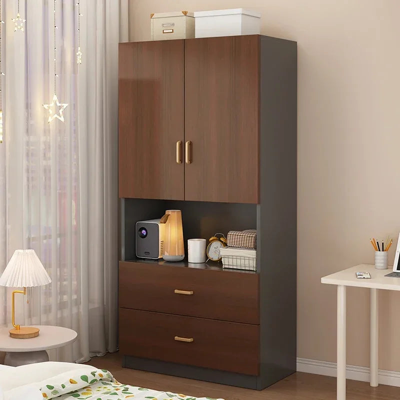 Girl Partitions Wood Wardrobes Multifunction Storage Bedroom Designer Cupboard Cube Clothes Drawer Vestidores Salon Furniture