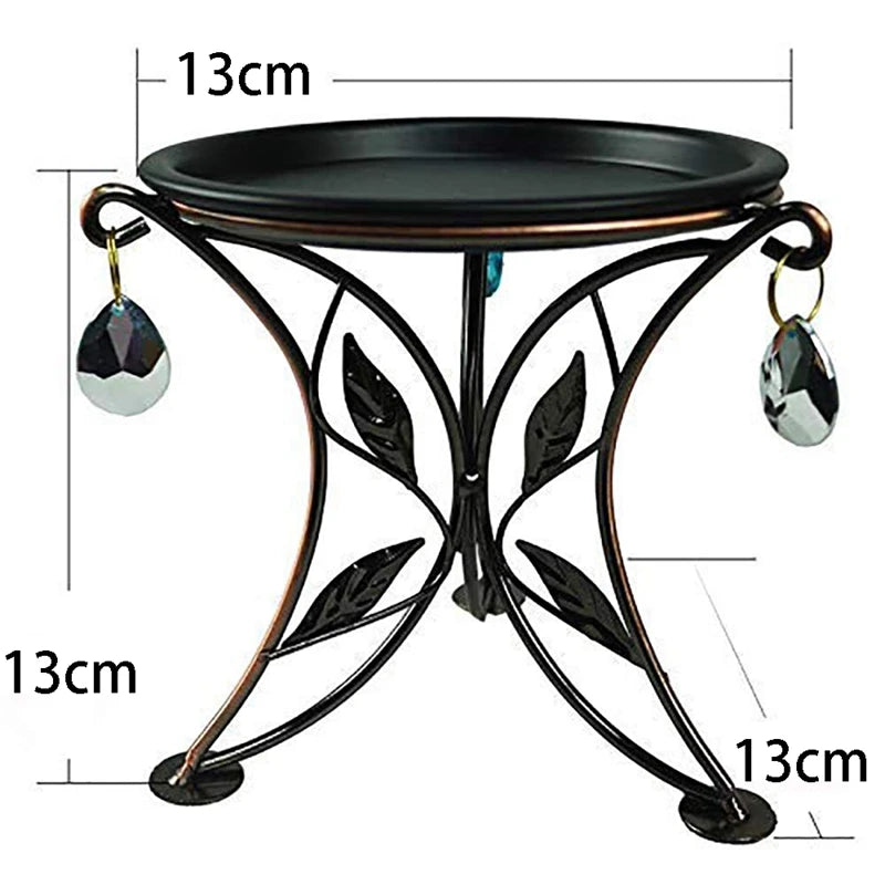 Mini Countertop Plant Stand Metal Potted Plant, Decorative Flower Pot Rack Indoor Outdoor Bracket