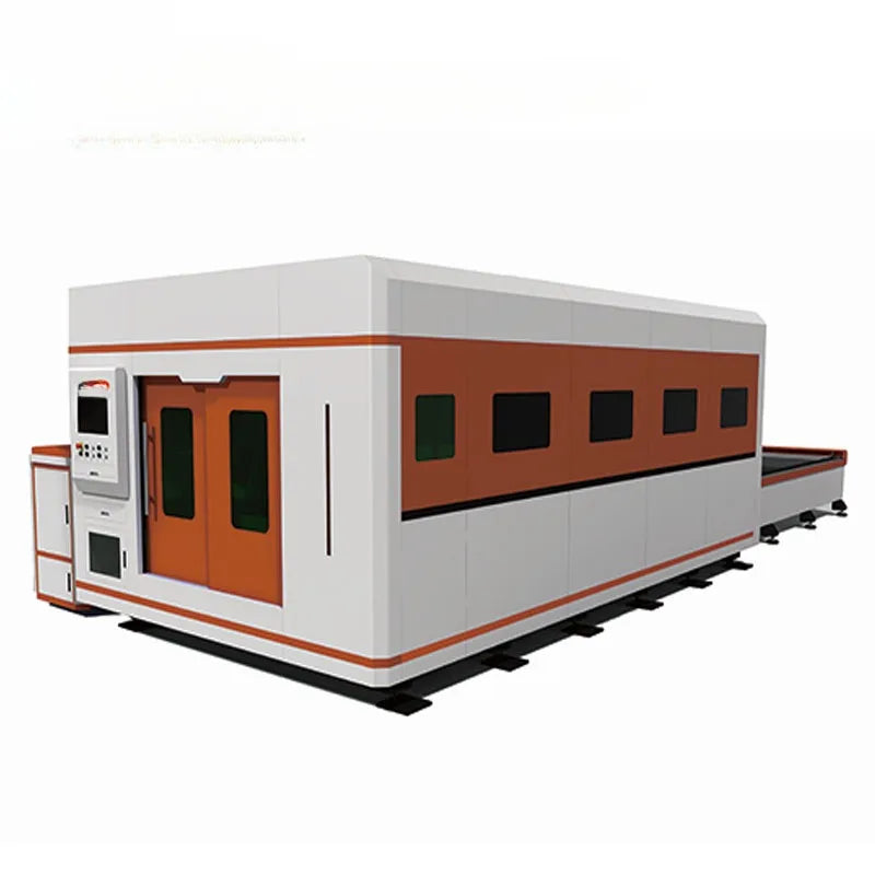 Full Protection High-Speed Fiber Laser Cutting Machine Metal Stainless Steel Laser Cutting Machine Cutting Effect Is Good High