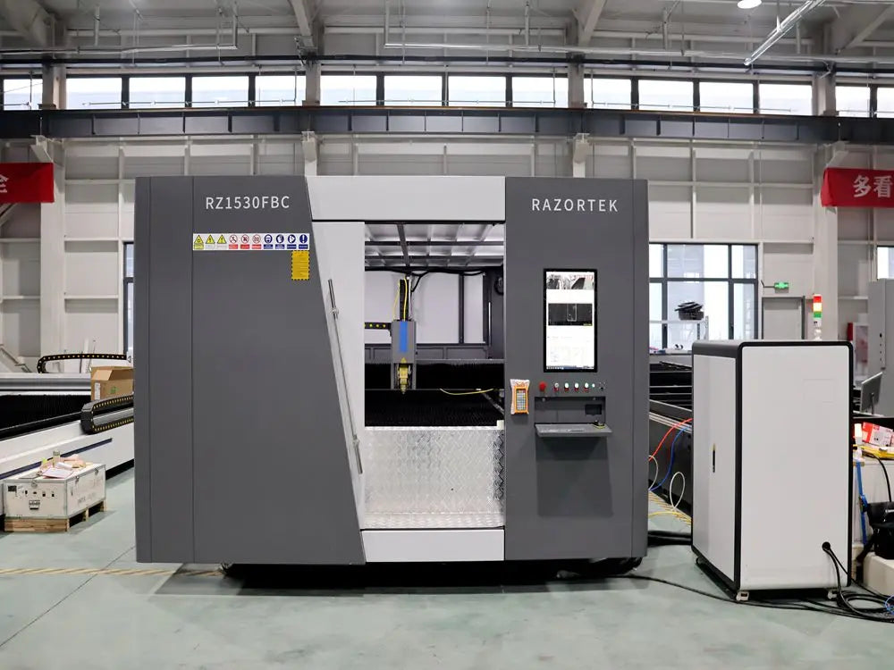 Fully enclosed machine 2000w~30000w high power Fibre Laser Cutting Machine Stainless Steel Good Performance laser cutter