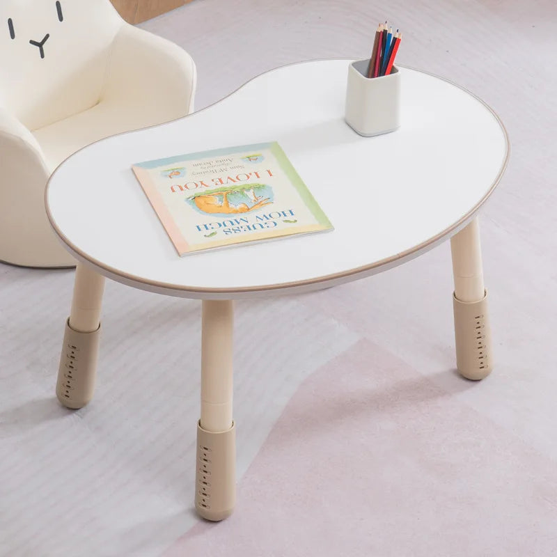 Korean Pea Table Children's Peanut Table Baby Early Education Learning Table Kindergarten Kids Reading Desk Baby Cute Furniture