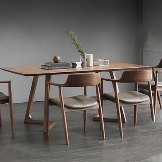 Italy Stands Dining Table Wooden Luxury Design Modern Dining Table Living Waterproof Nordic Mesa De Comedor Kitchen Furniture