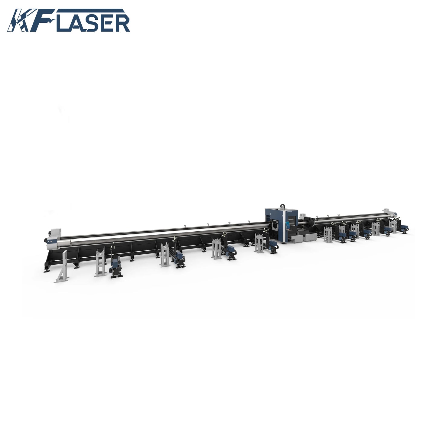 KF 6kw 8kw 12kW Four-Chuck Heavy-Duty Tube Laser Cutting Machine for Metal for Stainless Steel Carbon Steel Iron Tube