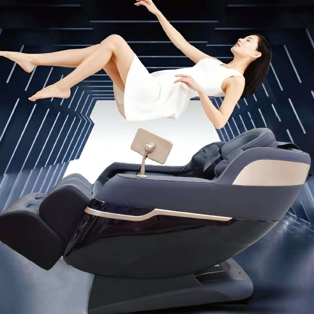 R42New Version Hot sale good quality popular Full Body care  Massage chair with full back heating wifi stereo