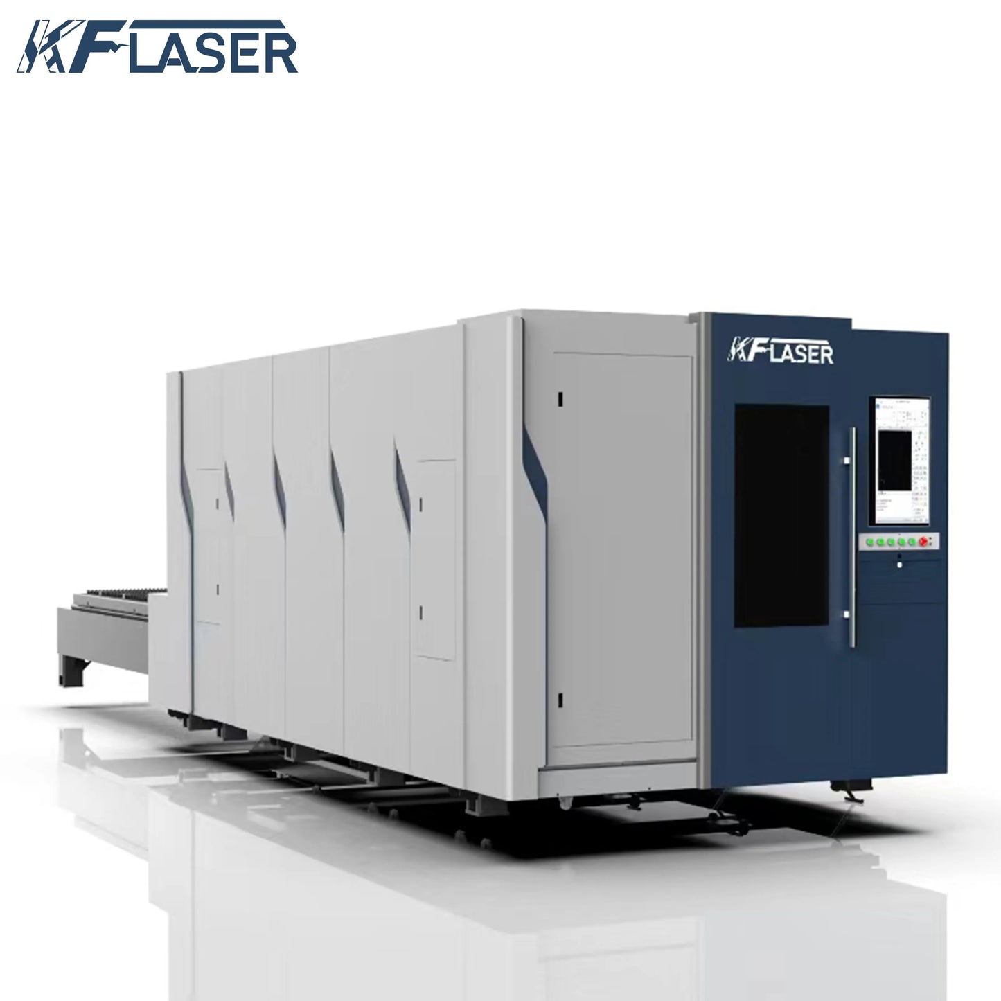 High power iron 4x8 flat bed 2000x2000mm industrial metal laser cutters 2000w fiber laser cutting machine manufacturer