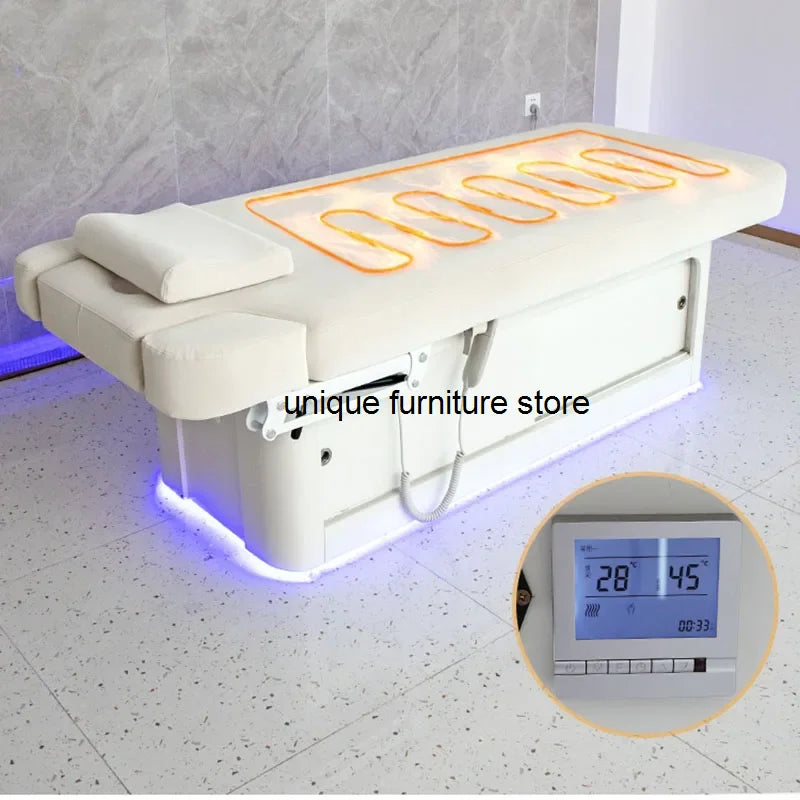 Electric beauty bed, constant temperature thermal therapy, hydrotherapy massage bed for physical therapy, Camilla Massaye Salon