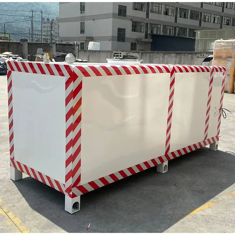 Explosion-Proof Barrier Skid-Mounted Gasoline Diesel Mobile Container Gas Station 1-5 Cubic Oil Tank Integrated Machine Small