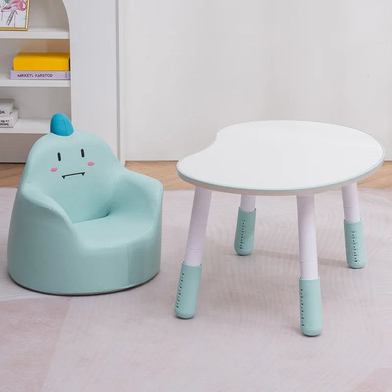 Korean Pea Table Children's Peanut Table Baby Early Education Learning Table Kindergarten Kids Reading Desk Baby Cute Furniture