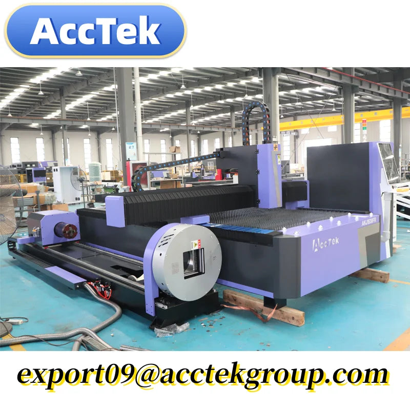 I beam Cutting Bevel Cutting Fibre Lazer Cutting Machine for Metal Tube 3000w 4000w Groove Engraving Machinery